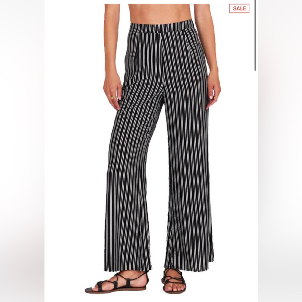 Amuse Society- Avenida Woven Pants in Black size XS, NWT